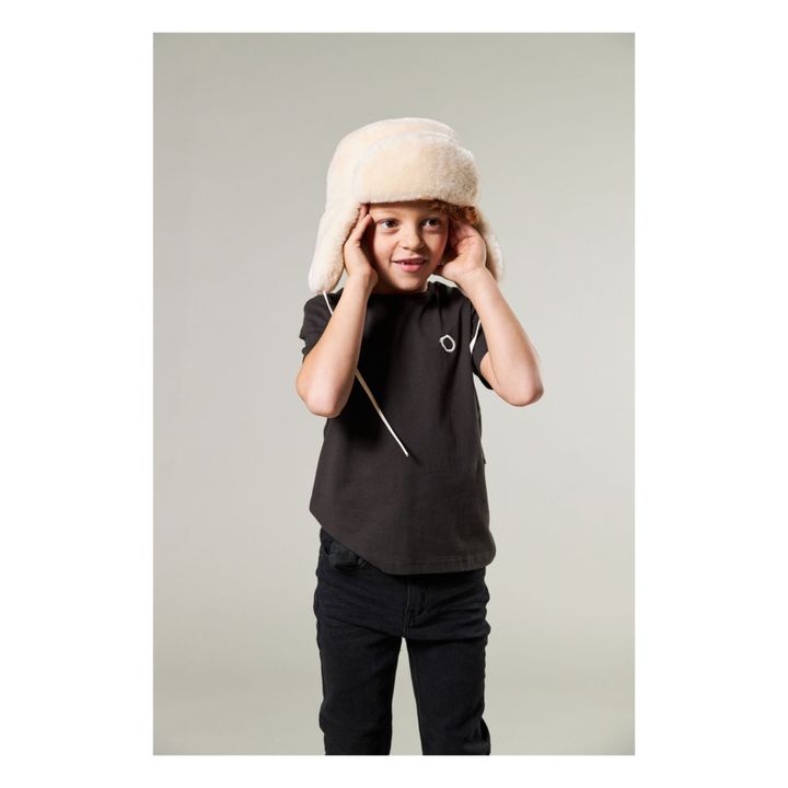 Ron Organic Cotton T-shirt | Negro- Imagen del producto n°2