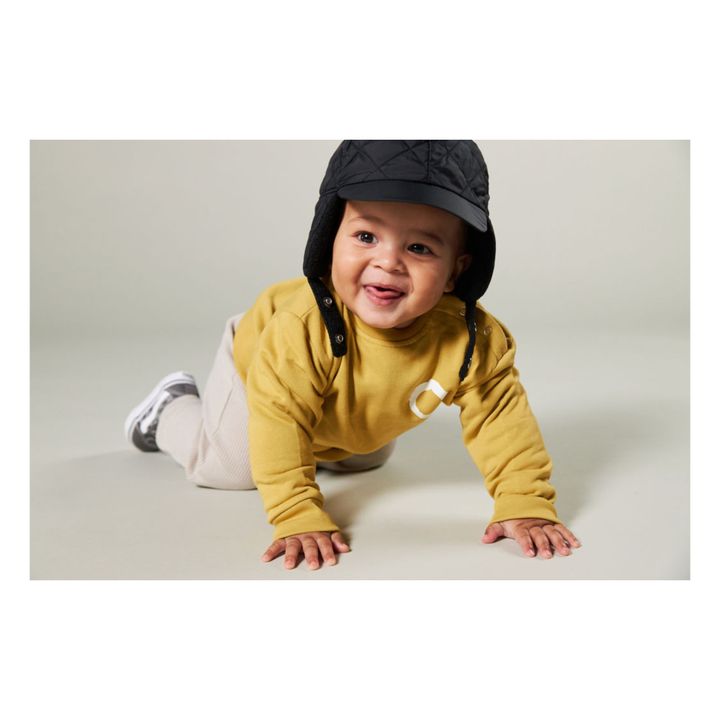 Toledo Organic Cotton Sweatshirt | Mustard- Product image n°5