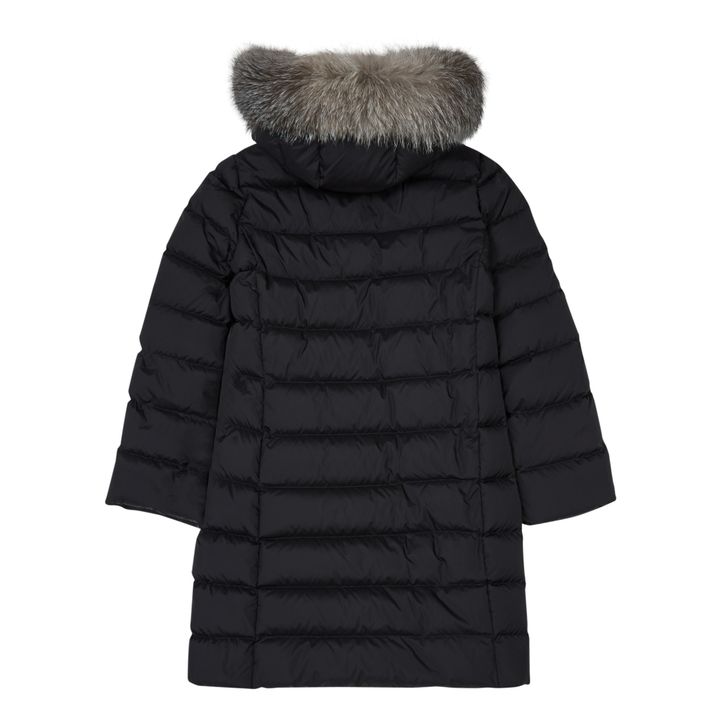 Doudoune Longue Abelle | Noir- Image produit n°2