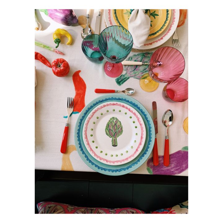 Plato Artichoke - 22cm | Blanco- Imagen del producto n°1