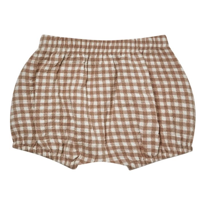 Organic Cotton Woven Bloomers | Chocolate- Product image n°0