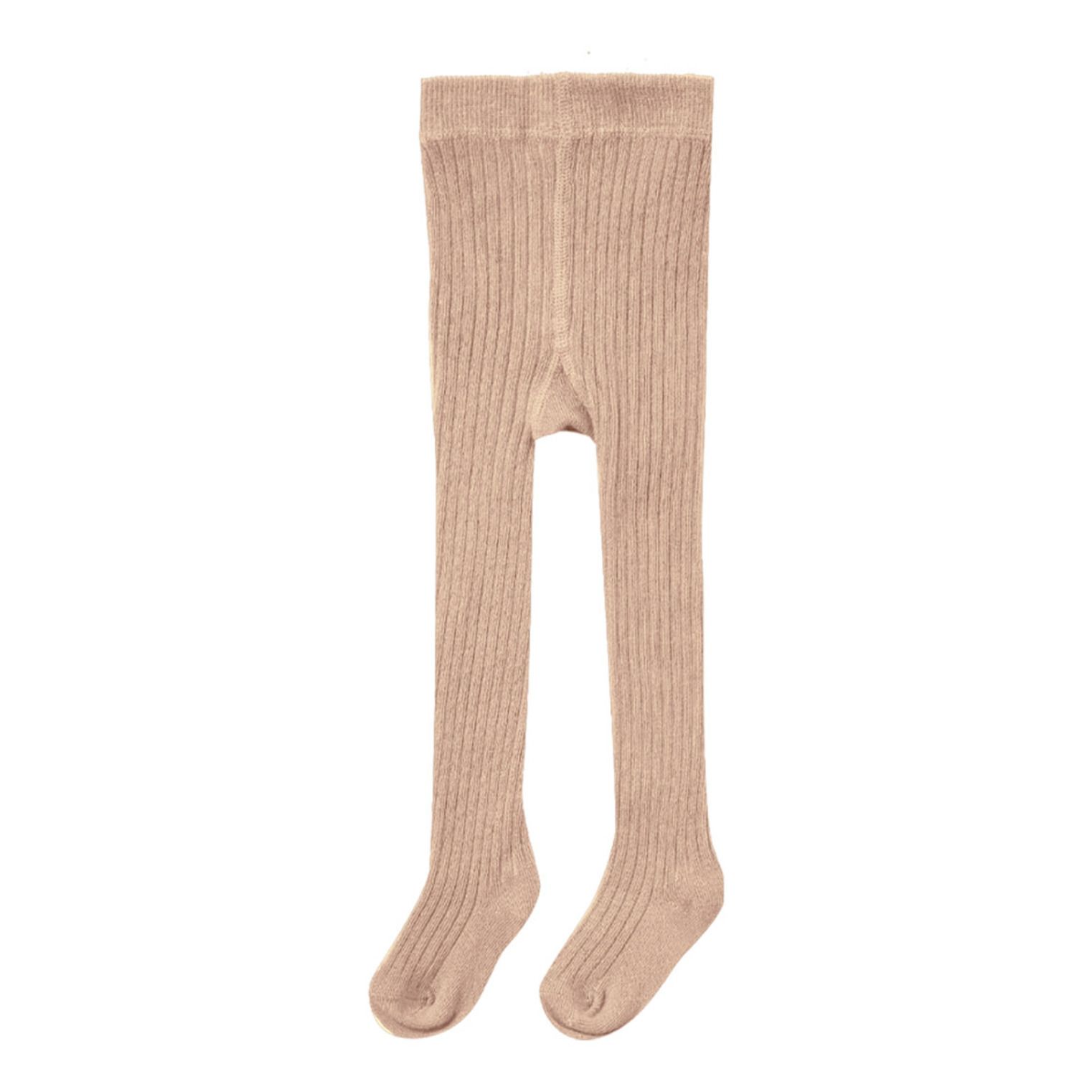 Collants Coton Bio | Rose- Image produit n°0