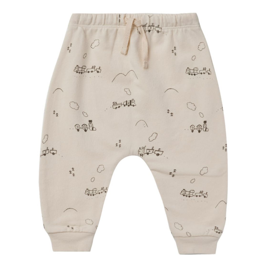 Organic Cotton Joggers | Ecru- Product image n°0