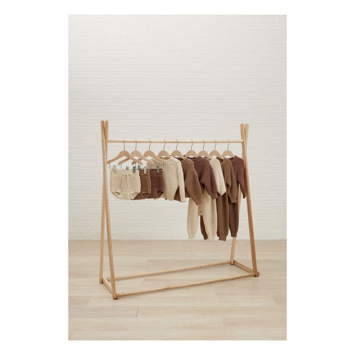 Organic Cotton Knitted Bloomers | Chocolate- Product image n°1