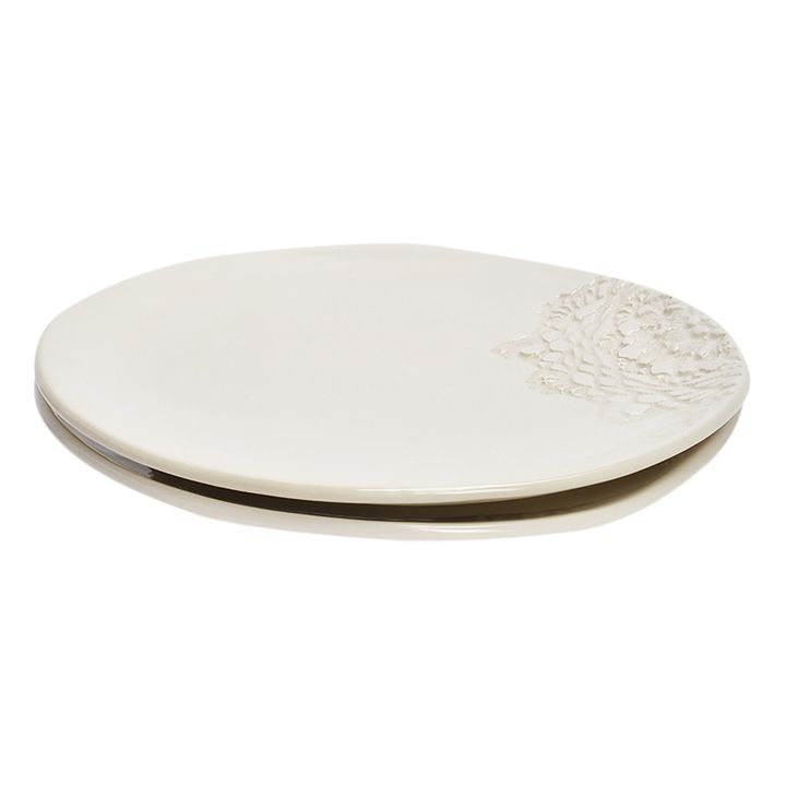 Blanca Crochet Lace Plates - Set of 2 | Chalk- Product image n°3