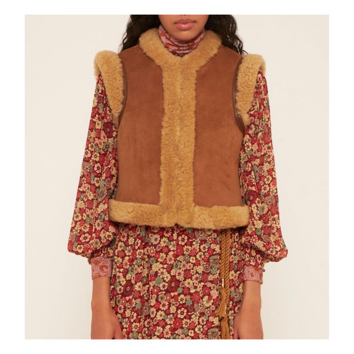 Dimera Woollen Vest | Marrón- Imagen del producto n°1