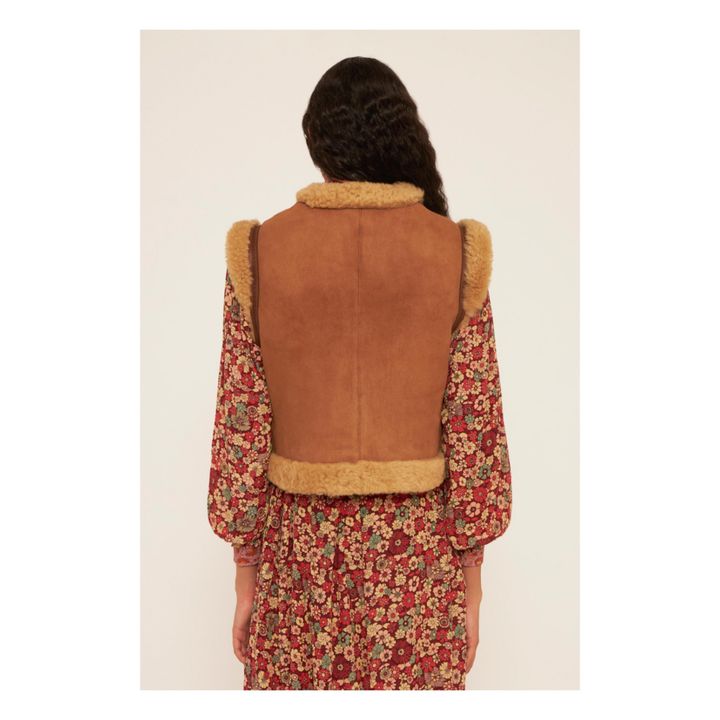 Dimera Woollen Vest | Marrón- Imagen del producto n°4