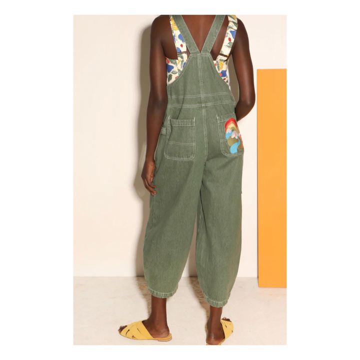 Jesse Organic Cotton Overalls | Khaki- Produktbild Nr. 3