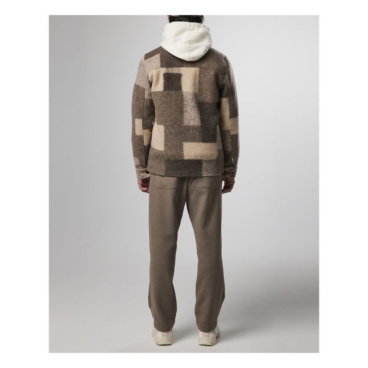 Wilas 1867 Overshirt | Camel- Imagen del producto n°3