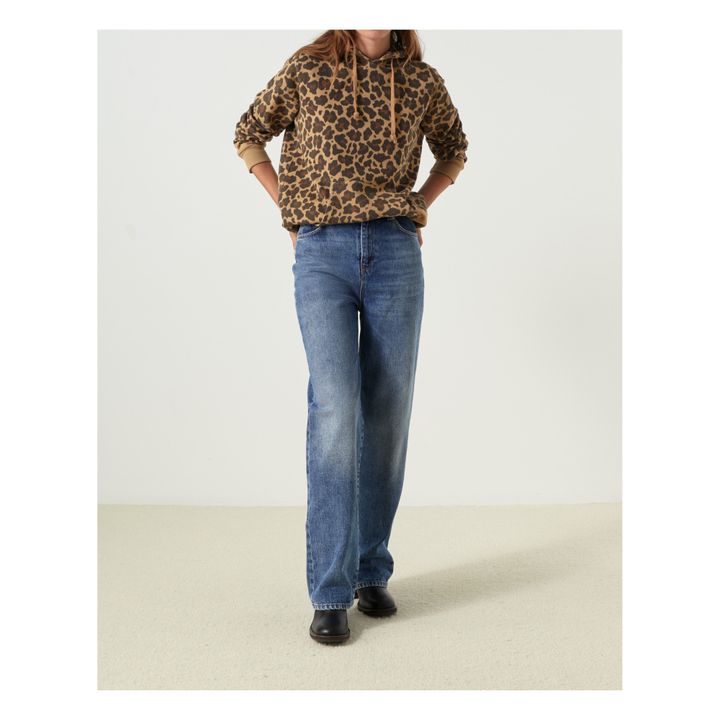 Seqoia Wilde Organic Cotton Sweatshirt | Beige- Product image n°1