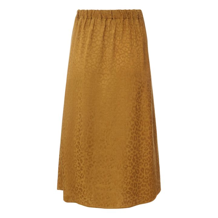 Jacquard Frill Skirt | Bronze- Produktbild Nr. 8