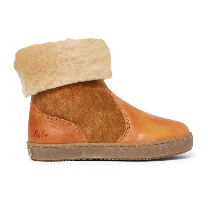 Botas de piel sintética | Caramelo- Imagen del producto n°0