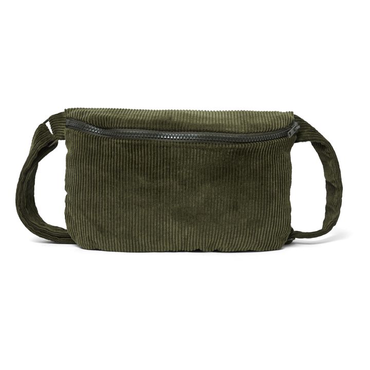 Corduroy Belt Bag - Women’s Collection | Charcoal grey- Product image n°0