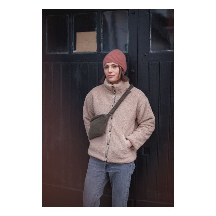 Corduroy Belt Bag - Women’s Collection | Charcoal grey- Product image n°2