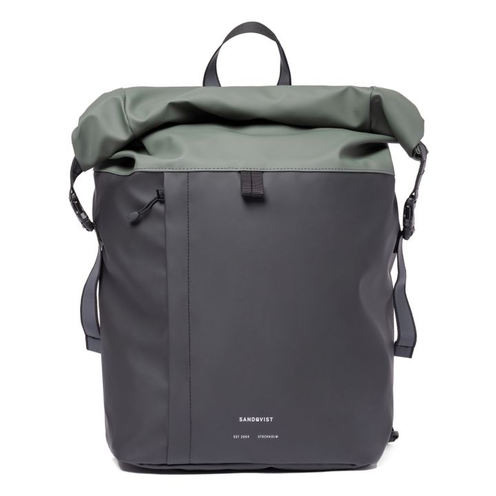 Sac à dos Konrad Bicolore | Vert kaki- Image produit n°0
