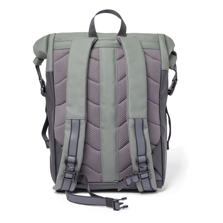 Konrad Two-Tone Backpack | Verde Kaki- Imagen del producto n°5