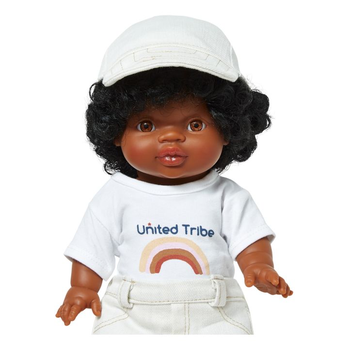 Denim Cap for Gordis Dolls | White- Product image n°1
