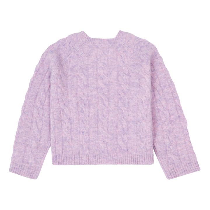 Brett Alpaca Wool Jumper | Malva- Imagen del producto n°2