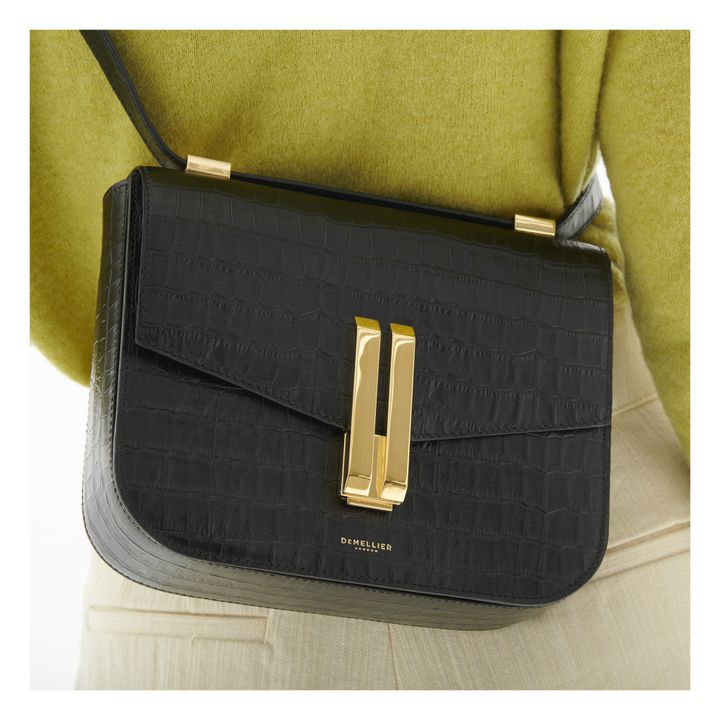 Sac Vancouver Croco | Noir- Image produit n°3