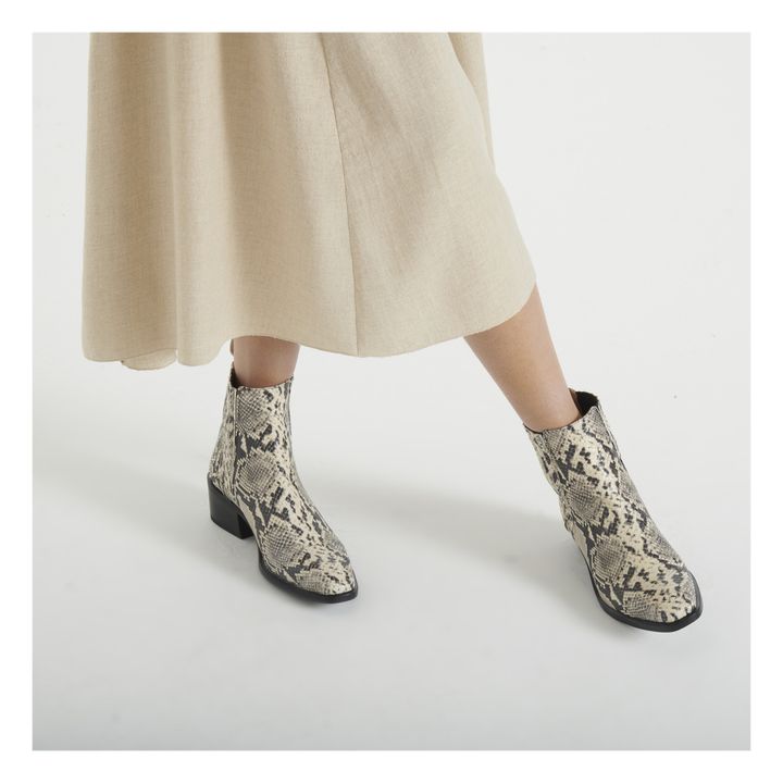 Boots Diane Python | Weiß- Produktbild Nr. 2