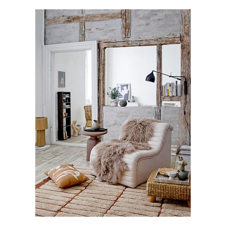 Lampe à poser Siggi en jute | Brun- Image produit n°2