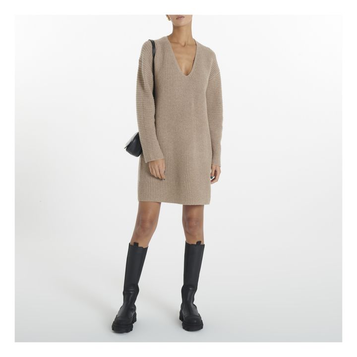 Falina Dress | Camel- Imagen del producto n°1