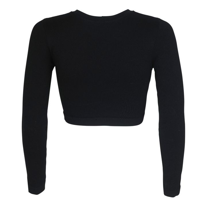 Top Côtelé Evoke | Noir- Image produit n°3