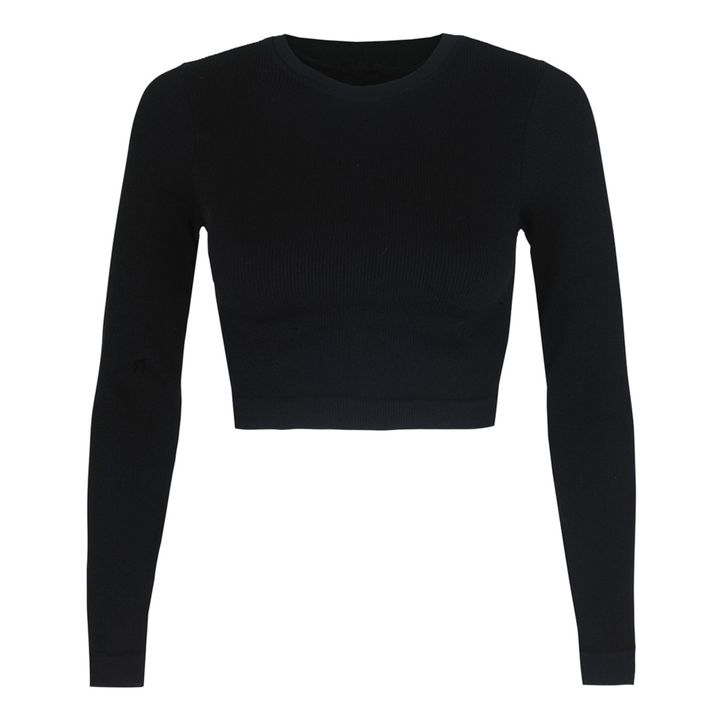 Top Côtelé Evoke | Noir- Image produit n°0
