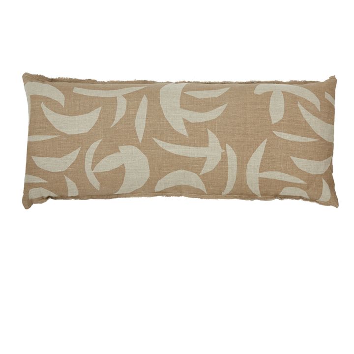 Cojín rectangular de lino Carob- Imagen del producto n°0