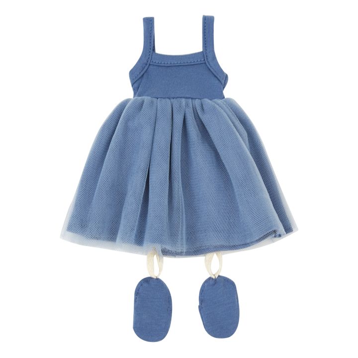 Rosella Tutu and Slippers for Amigas Dolls | Blue- Product image n°3