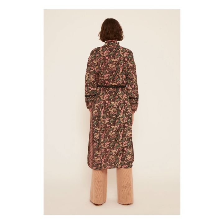 Helena Cotton Voile Dress | Schwarz- Produktbild Nr. 5