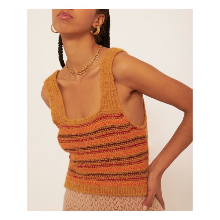 Top Yuyu Laine Alpaga | Rouille- Image produit n°2