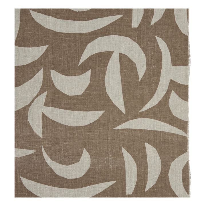 Carob Linen Wall Hanging | Chocolate- Product image n°8