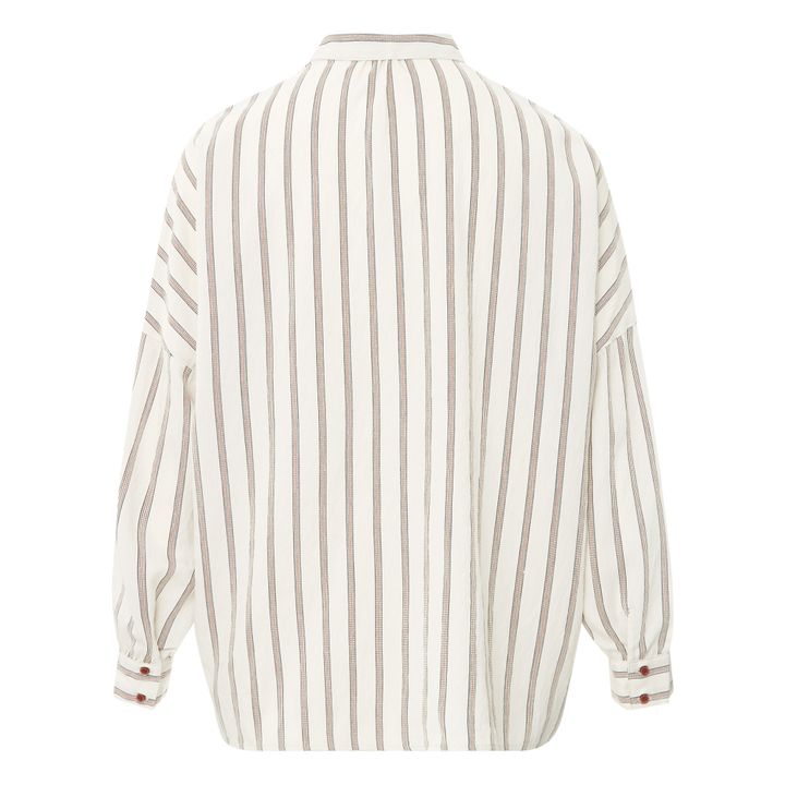 Botan Striped Shirt | Seidenfarben- Produktbild Nr. 2