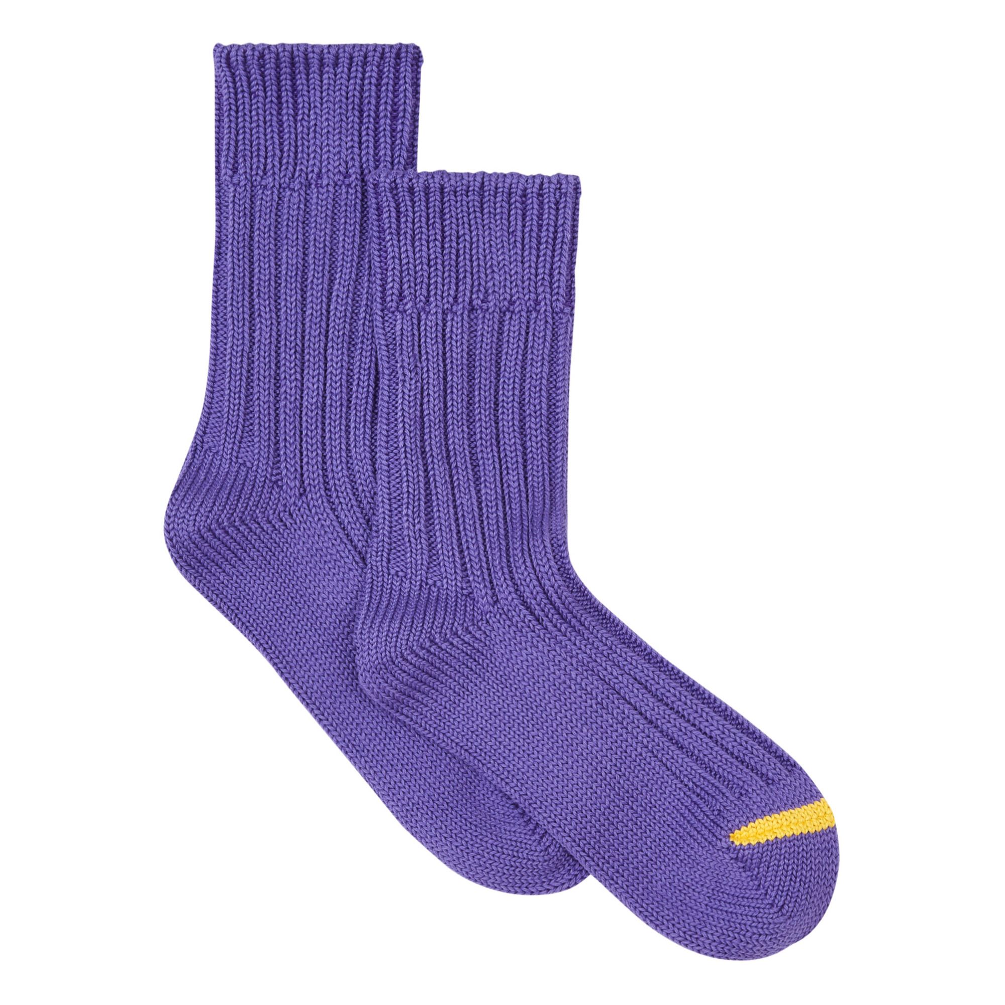 Chunky Ribbed Socks | Violeta- Imagen del producto n°0