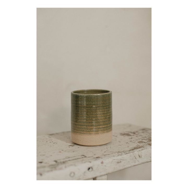 Bougie Suzanne Cèdre du Liban - 240 g | Vert- Image produit n°0