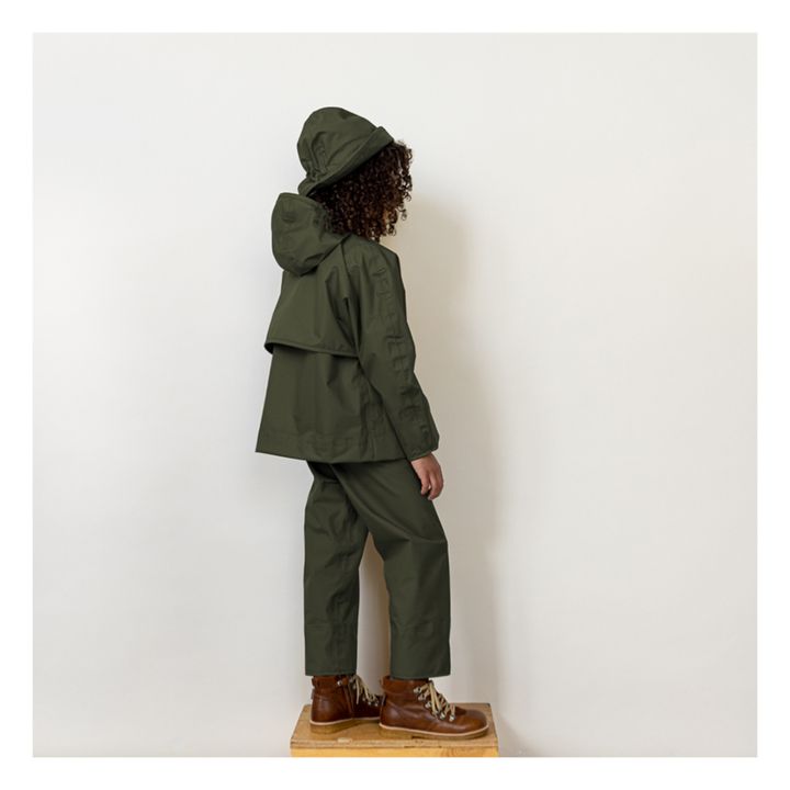 Sailor Recycled Polyester Trousers | Verde scuro- Immagine del prodotto n°2
