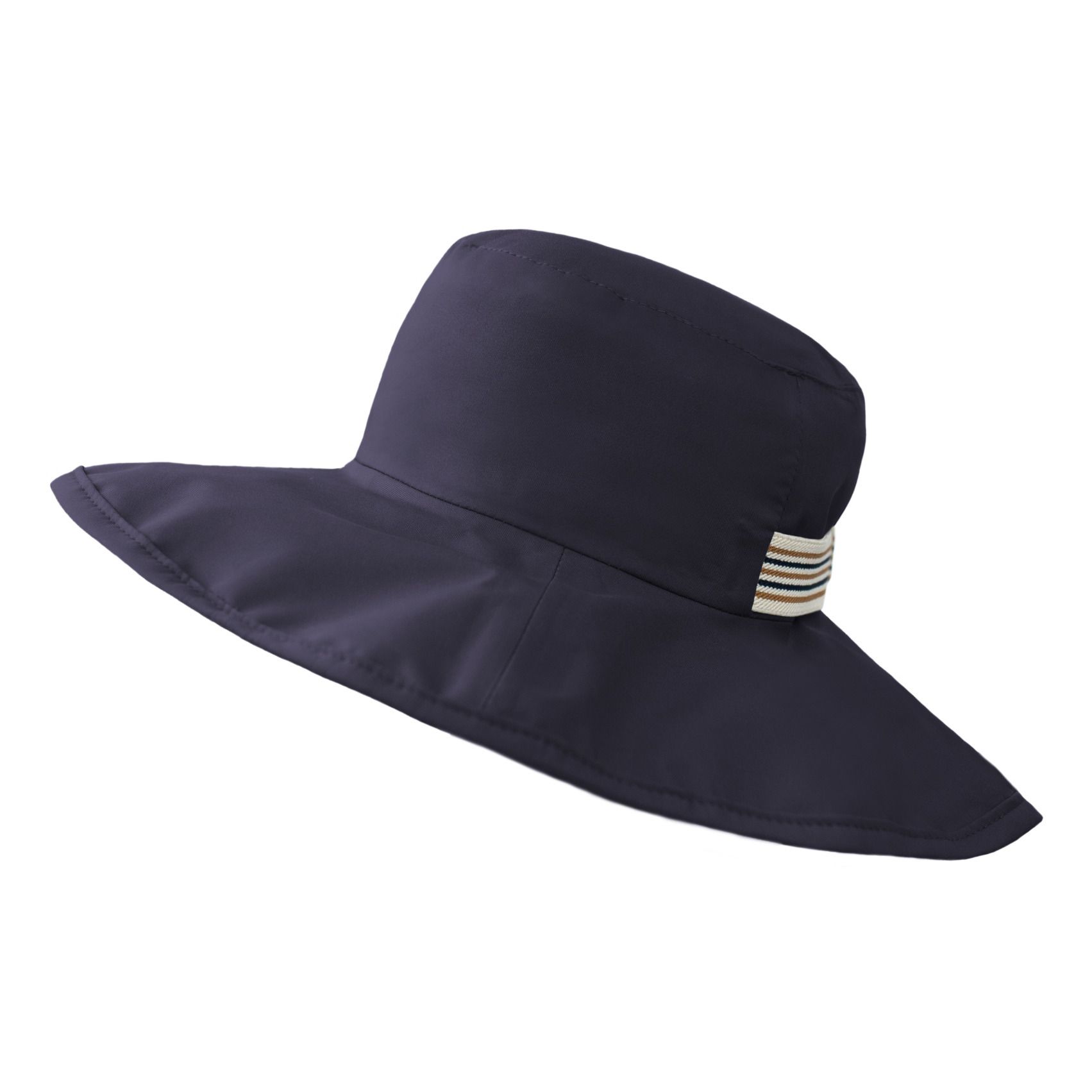 Chapeau Imperméable Recyclé | Bleu indigo- Image produit n°0
