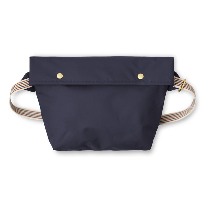 Recycled Polyester Belt Bag | Azul índigo- Imagen del producto n°0