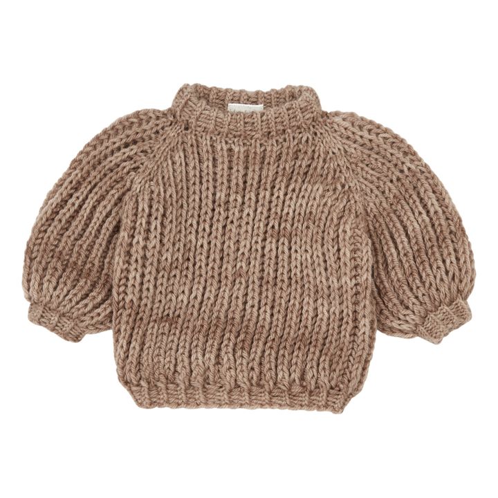 Aava Merino Wool Sweatshirt | Braun- Produktbild Nr. 0