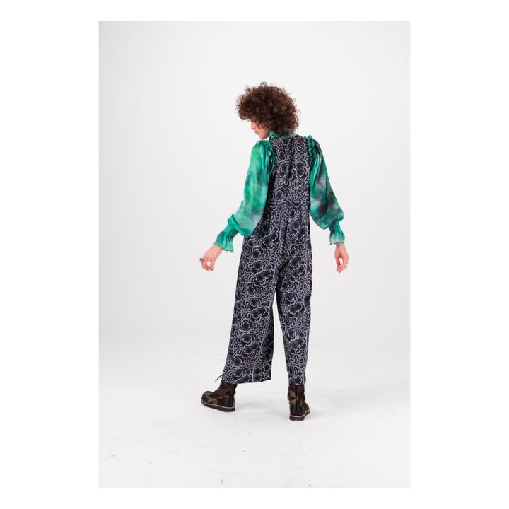 Lottie Fungi Print Jumpsuit | Schwarz- Produktbild Nr. 7