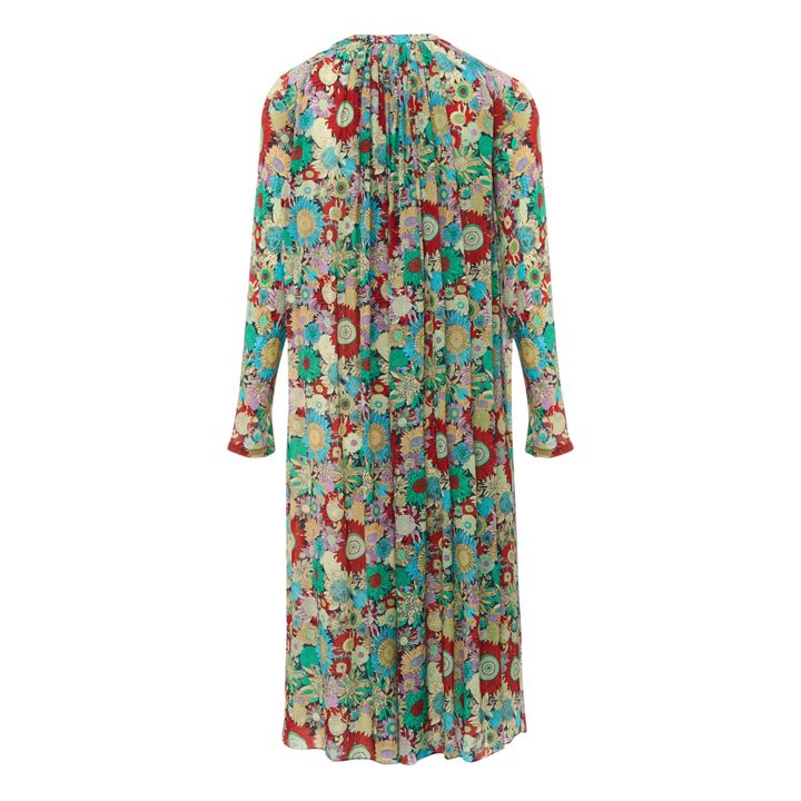 Palie Floral Print Dress | Azul- Imagen del producto n°4