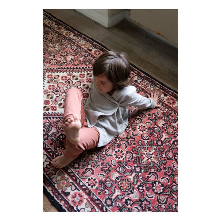 Veste Cocoon Coton Bio | Aubergine- Image produit n°3