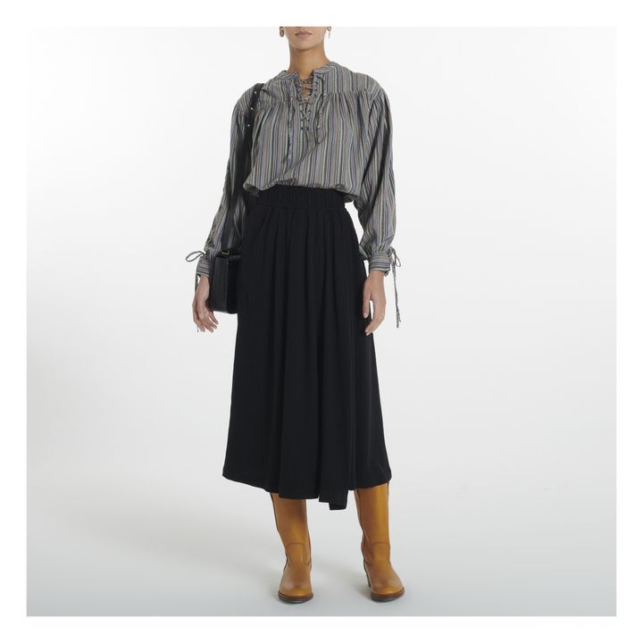 Louise Striped Blouse | Azul- Imagen del producto n°1