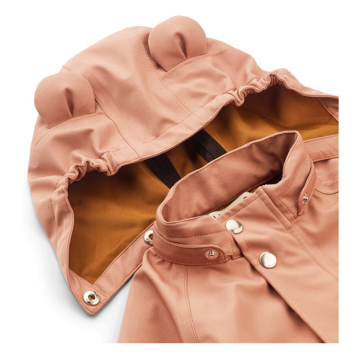 Conjunto impermeable de poliéster reciclado Dakota | Rosa- Imagen del producto n°2
