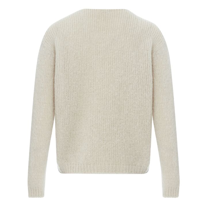 Mohair Jumper | Ecru- Immagine del prodotto n°4