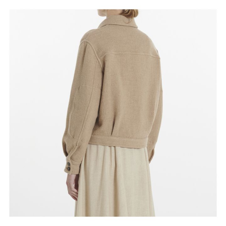 Blouson Laine | Beige- Image produit n°3