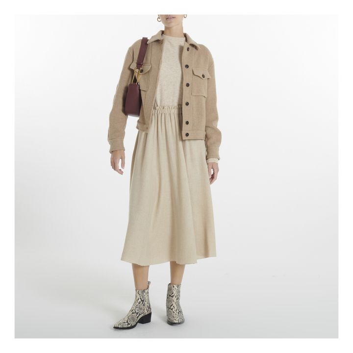 Etamine Woollen Skirt | Seidenfarben- Produktbild Nr. 1