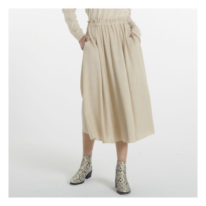 Etamine Woollen Skirt | Seidenfarben- Produktbild Nr. 2