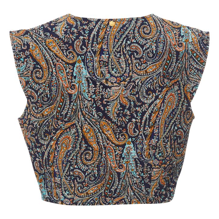 Veste Sans Manches Elvis | Bleu marine- Image produit n°4